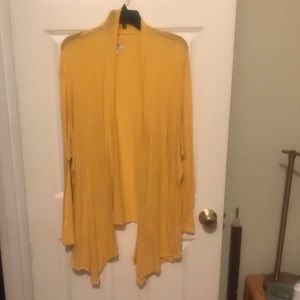 Old navy lightweight knit drape front cardigan